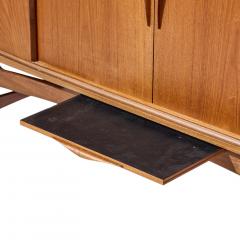Kurt stervig Kurt Ostervig Kurt stervig Style Mid Century Danish Sculptural Teak High Credenza - 4818505