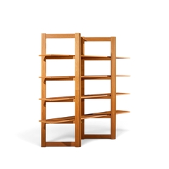 Kurt stervig Kurt Ostervig Kurt stervig Style Mid Century Teak Bookshelf Room Divider - 4810503