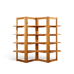 Kurt stervig Kurt Ostervig Kurt stervig Style Mid Century Teak Bookshelf Room Divider - 4810505