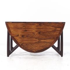 Kurt stervig Kurt Ostervig Kurt stervig for Jason Furniture MCM Danish Rosewood Drop Leaf Dining Table - 3826696