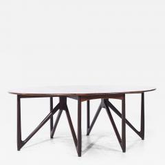 Kurt stervig Kurt Ostervig Kurt stervig for Jason Furniture MCM Danish Rosewood Drop Leaf Dining Table - 3828677