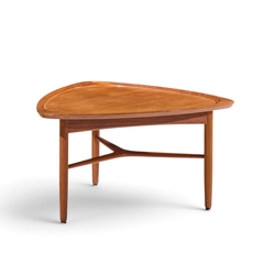 Kurt stervig Kurt Ostervig Kurt stervig for Jason M bler Model 176 Danish Teak Guitar Pick Coffee Table - 4755183