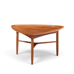 Kurt stervig Kurt Ostervig Kurt stervig for Jason M bler Model 176 Danish Teak Guitar Pick Coffee Table - 4755184