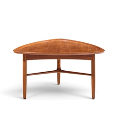 Kurt stervig Kurt Ostervig Kurt stervig for Jason M bler Model 176 Danish Teak Guitar Pick Coffee Table - 4755185