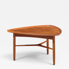 Kurt stervig Kurt Ostervig Kurt stervig for Jason M bler Model 176 Danish Teak Guitar Pick Coffee Table - 4760239