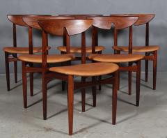 Kurt stervig Kurt Ostervig Kurt stervig six rosewood dining chairs 6  - 2238285