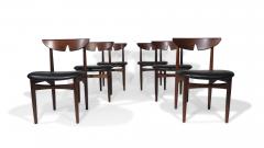 Kurt stervig Kurt Ostervig Six Kurt Ostervig Danish Rosewood Dining Chairs - 3064398