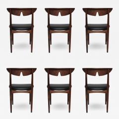 Kurt stervig Kurt Ostervig Six Kurt Ostervig Danish Rosewood Dining Chairs - 3065283