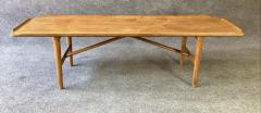 Kurt stervig Kurt Ostervig Vintage Danish Modern Teak Brass Coffee Table Attributed to Kurt Ostervig MCM - 2618096