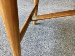 Kurt stervig Kurt Ostervig Vintage Danish Modern Teak Brass Coffee Table Attributed to Kurt Ostervig MCM - 2618101