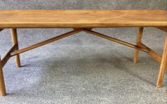 Kurt stervig Kurt Ostervig Vintage Danish Modern Teak Brass Coffee Table Attributed to Kurt Ostervig MCM - 2618102