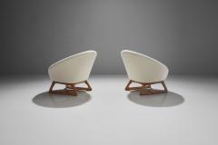 Kurt stervig Pair of Kurt stervig 57A Lounge Chairs Denmark 1958 - 1193572