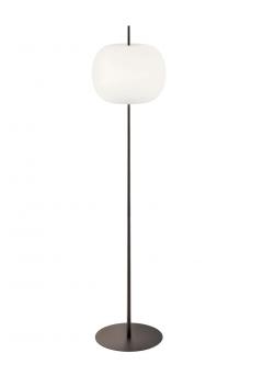 Kushi XL Opaline Glass and Brass Floor Lamp for KDLN - 2471235