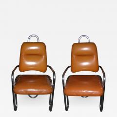 Kwok Ho Chan Two 1971 armchairs by Kwok Hoi Chan for Steiner - 920967