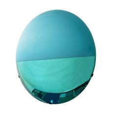 L A Studio Contemporary Modern Sculptural Lighted Blue Italian Mirror - 1887032