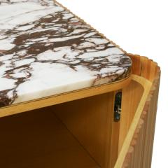 L A Studio L A Studio Contemporary Modern Linden and Lemongrass Wood Sideboard - 1908815