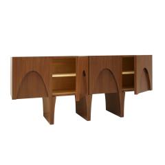 L A Studio L A Studio Contemporary Modern Teak and Lemongrass Wood Sideboard - 1907899