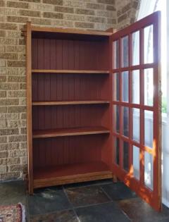 L JG Stickley Single Door Oak Bookcase - 3396744