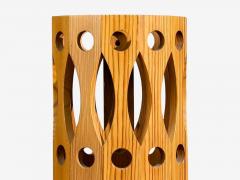 L O Nilsson Swedish Modern Table Lamp Pine Sweden 1930s - 4485512