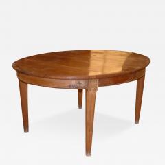 L on Jallot Leon Jallot dining table and six chairs - 3202386