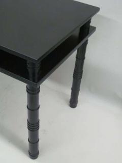 L on Jallot Mid Century Modern Neoclassical Ebonized Desk by Leon Jallot France 1937 - 1861230