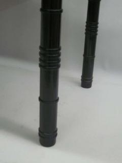 L on Jallot Mid Century Modern Neoclassical Ebonized Desk by Leon Jallot France 1937 - 1861231