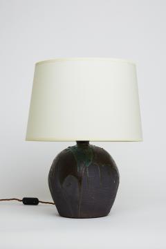 L on Pointu Pair of Early 20th Ceramic Table Lamps by Leon Pointu - 2333209