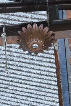 L on Stynen Art Deco Gilt Metal Chandelier by L on Stynen 1930s - 4510415