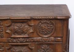 LARGE 17th CENTURY LOUIS XIV PROVINCIAL CARVED COMMODE - 4348186