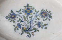 LARGE 18TH CENTURY FRENCH FAIENCE TWO HANDLED BASIN IN BALUSTER FORM - 3810480