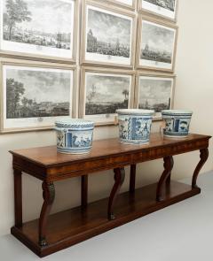 LARGE EARLY 19TH CENTURY FRENCH FRUITWOOD CONSOLE TABLE CIRCA 1825 - 1792967