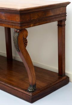 LARGE EARLY 19TH CENTURY FRENCH FRUITWOOD CONSOLE TABLE CIRCA 1825 - 1792970