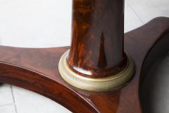 LARGE FLAME MAHOGANY EMPIRE GUERIDON - 4753292