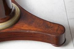 LARGE FLAME MAHOGANY EMPIRE GUERIDON - 4753293
