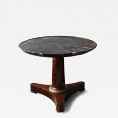 LARGE FLAME MAHOGANY EMPIRE GUERIDON - 4753345