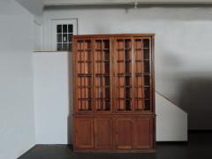 LARGE FRENCH NEOCLASSICAL OAK SCHOOL BOOKCASE - 788853