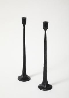 LARGE IRON CANDLE STICK HOLDER - 3996731