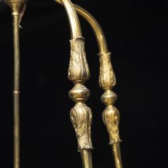 LARGE LOUIS XVI STYLE GILT BRONZE LANTERN - 4417945