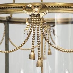 LARGE LOUIS XVI STYLE GILT BRONZE LANTERN - 4417950