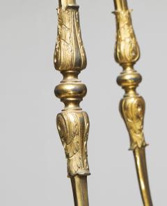 LARGE LOUIS XVI STYLE GILT BRONZE LANTERN - 4417955