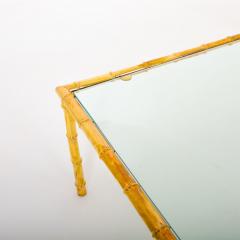 LARGE MODERNIST BRASS COFFEE TABLE - 2317624