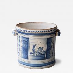 LARGE NEVERS 18TH CENTURY FA ENCE POT ORANGER - 3789155