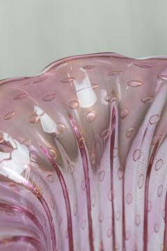 LARGE PINK AND GOLD MURANO ART GLASS VASE FOR PROMEMORIA - 3022483