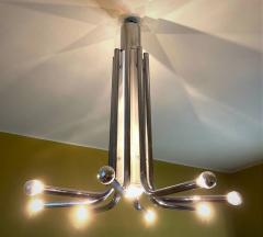 LARGE SPACE AGE ITALIAN CEILING LIGHT - 2484067