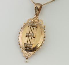 LARGE VICTORIAN GOLD LOCKET - 2783368