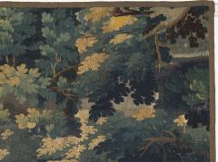 LATE 17TH CENTURY AUBUSSON VERDURE TAPESTRY FRAGMENT - 4417954