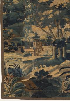 LATE 17TH CENTURY AUBUSSON VERDURE TAPESTRY FRAGMENT - 4417961