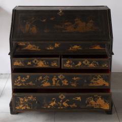 LATE 18TH CENTURY JAPANNED CHINOISERIE FALL FRONT BUREAU - 4478567