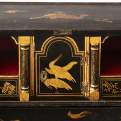 LATE 18TH CENTURY JAPANNED CHINOISERIE FALL FRONT BUREAU - 4478574