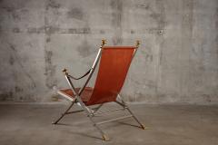 LEATHER CAMPAIGN CHAIR - 1018457